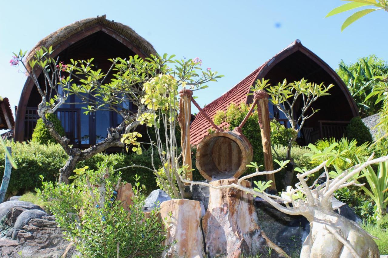 Bamboo Bungalow Jungle View Batununggul Kültér fotó